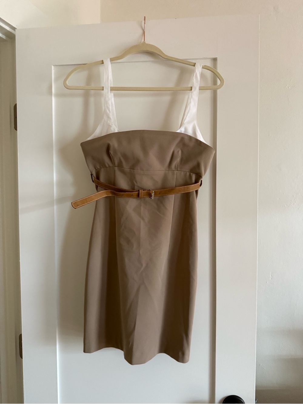 Zara Brown Mini Dress